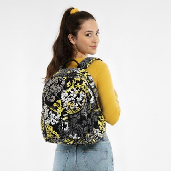 Vera Bradley Handbags - Vera Bradley Baroque pattern quilted backpack